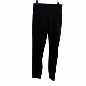 Lululemon Black Wunder Under High Rise 7/8 Tights Leggings